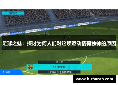 足球之魅：探讨为何人们对这项运动情有独钟的原因